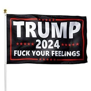 TRUMP 2024 flag indoor/outdoor 3x5 feet.